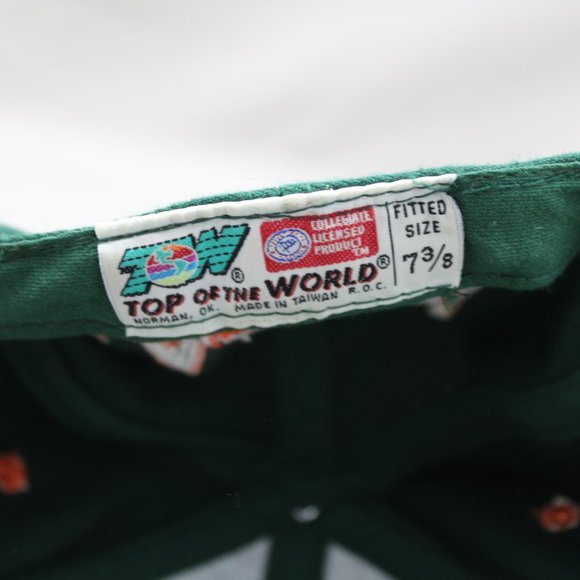 Miamin Hurricanes Hat (VTG) - Thick Graphics by TOP - Adult Fitted 7 3/8 - Picture 9 of 9